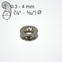 Očko klzné Clamcleat Titanium Thimble pre lano 3-4mm