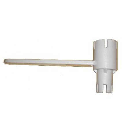 Kľúč k ventilu plast