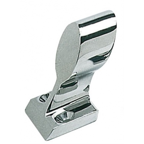 Koncovka zábradlia, obdelníková základňa, 25mm, 60°