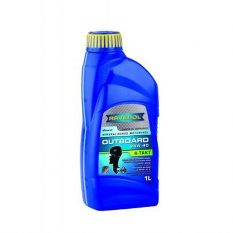 Olej 4T, 25W-40 minerálny (Ravenol), 4ltr.