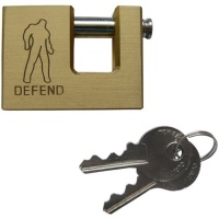 Zámok DEFEND-LOCK - rozmery 75 x 48 mm