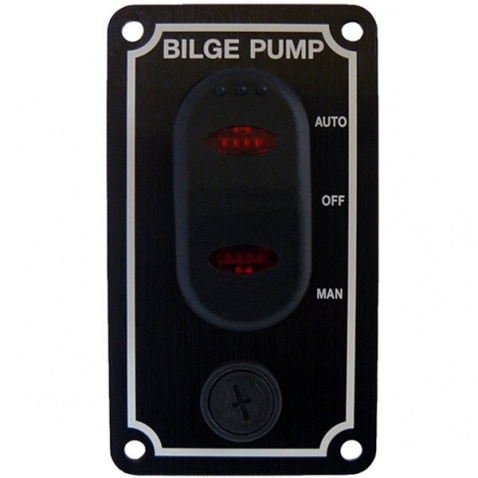 Spínač bilge pumpy, vodotesný