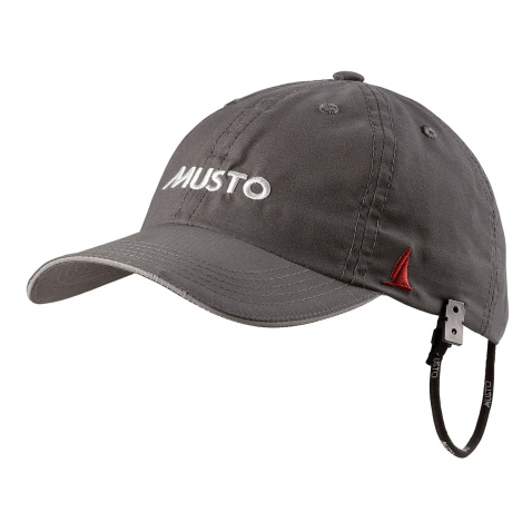 Šiltovka MUSTO ESSENTIAL Fast dry Crew charcoal/ebony
