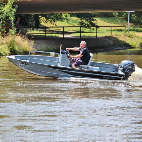 Rybárský čln Rapid Angler 430 dark grey