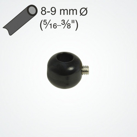 Gulička dorazová na lano Clamcleat Screw-on Stopper Ball, pre lano pr.8-9mm
