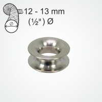 Očko klzné Clamcleat Titanium Thimble pre lano 12-13mm