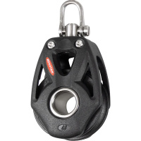 Kladka s obrtlíkom RF48100 Single, becket, swivel head