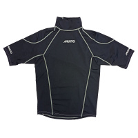 Tričko MUSTO elastické black kr.r.