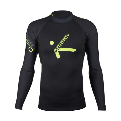 Neoprénové triko Hiko Symbio dl.r. black/lime