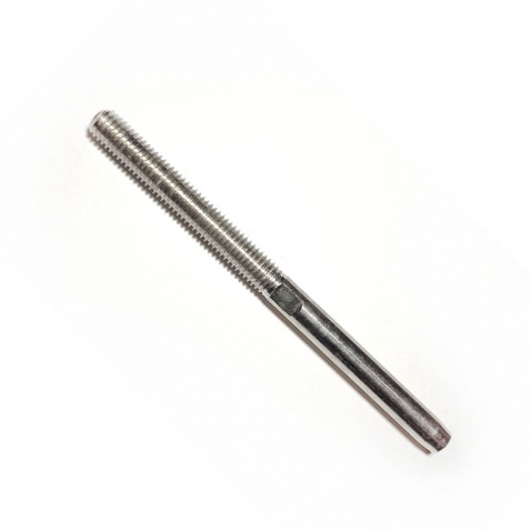 Terminál závitový - priemer 4mm / závit M8 levý
