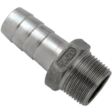 Prechodka na hadicu 20mm, vonkajší závit 3/4"