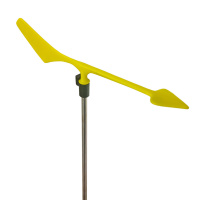 Frklík plast,d.16cm-dlhá noha pre Optimist,d.nohy 30cm žltá