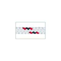 Allround pr.8 mm white-red, dlžka 12 m