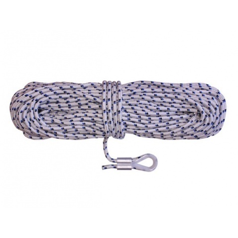 Kotevné lano s očnicou - priemer 8 mm, dĺžka 30 m