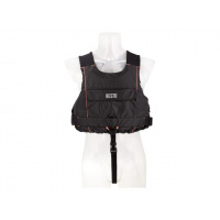 Vesta plávacia Sailor All black/orange 50N