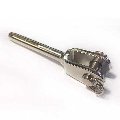 Terminál vidlička s čapom - priemr 5mm / čap 9mm