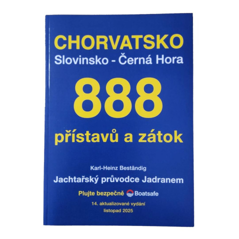 Kniha – 888 přístavů, zátok a kotvišť