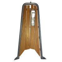 Čeleň s drevom, výška 1200mm,š.330/580mm