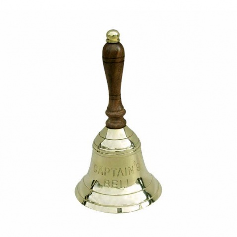 Zvon kapitánský, výška 17,5 cm