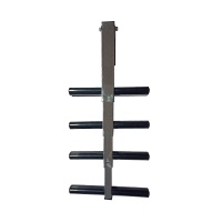 Rebrík štvorstupňový teleskop.nerez,d.49,5-112cm(1-noha)