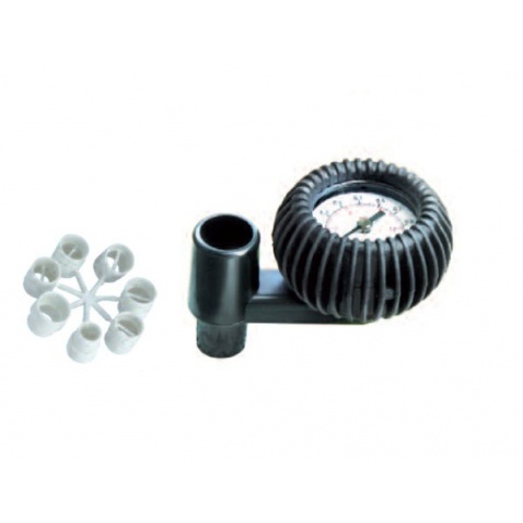 Manometer do 0,5bar + ventily