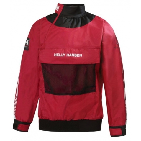 Spray top Helly Hansen - JR dinghy Smock Top red JR12