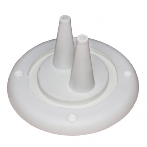 Bovdenová prechodka pre dva káble