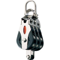 Trojkladka zo šeklom a úväzom RF20312 Triple block, becket, 2-axis shackle head