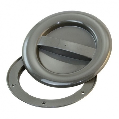 Inspekčné veko Allen čierné, bajonet, 100/145 mm