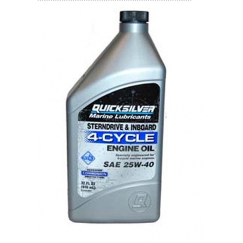 Olej 4T, 25W-40, minerální, 1ltr.