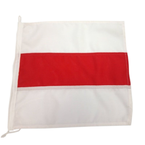 Vlajka white/red/white 30x30cm