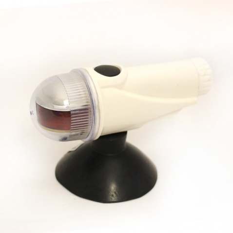 Svetlo pozičné zelené/červené, s prísavkou (AAA bat)