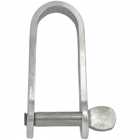 Šekel plechový, so závitovým čapom,prům.čepu 6mm,vnút.pr.15x37mm - varianta 4