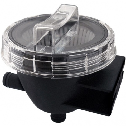 Filter vodný k stabilnému motoru, chladiaci - na hadicu priem. 19 mm, rozmery 121 x 133 mm