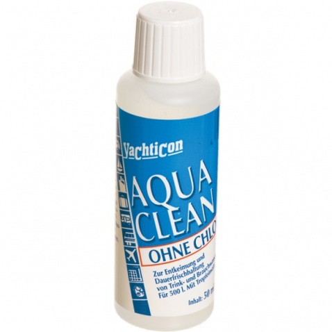 Dezinfekcia pitnej vody AQUA CLEAN - obsah 50 ml (dostačujúca pre 500 l vody)