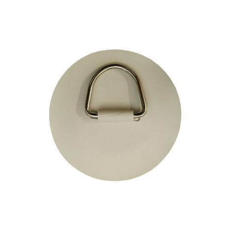 Úchyt na nafukovací čln(oko nerez na gum.podl.),priem.10cm,tl.nerez oka 5,4mm