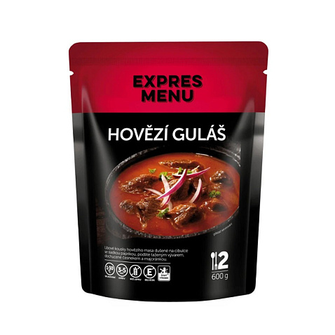 Hovädzí guláš Hovädzí guláš