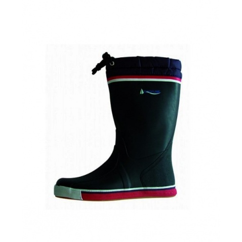 Čižmy NAVYLINE vysoké so šnurovaním navy