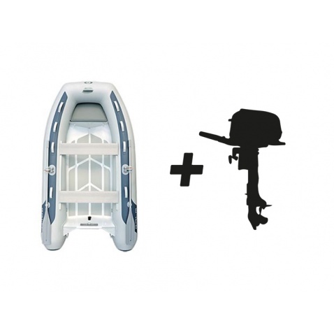 Nafukovací čln Gala A300D + motor
