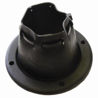 Bovdenová prechodka, sťahovacia, čierna,pr.105mm, výška 68mm