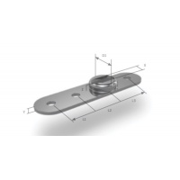 Držiak T-terminálu – priemer 7mm