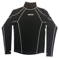 Tričko MUSTO UV vest, dlhý rukáv - farba: čierna