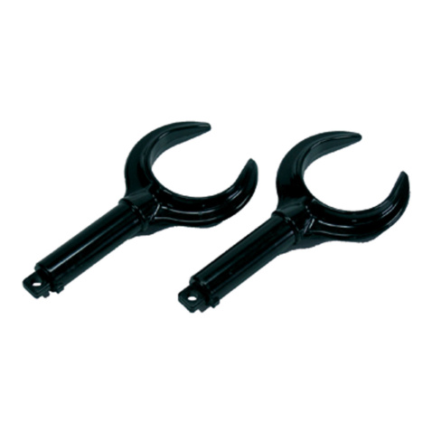 Plát na popruh optiparts,  nylon black