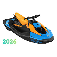 Skúter vodný Sea Doo Spark Trixx 90 For 3 Gulfstream Blue/Orange Crush