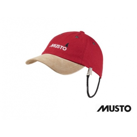 Šiltovka MUSTO Original crew – farba: červená