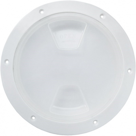 Inšpekčné veko, transparentné - 163/205 mm