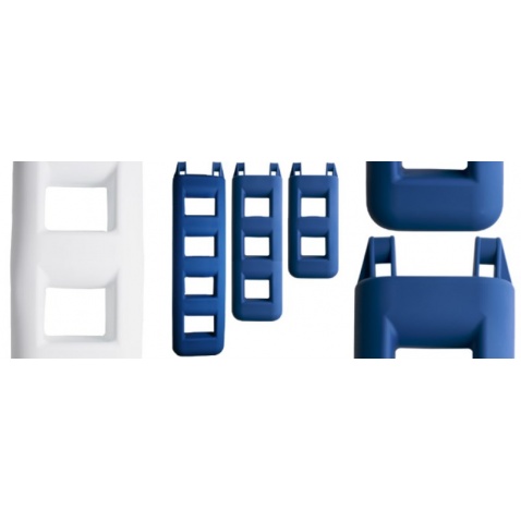 Rebrík – fender,trojstupňový, 75 x 25cm