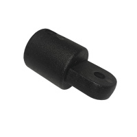 Koncovka bimini, plast, čierná