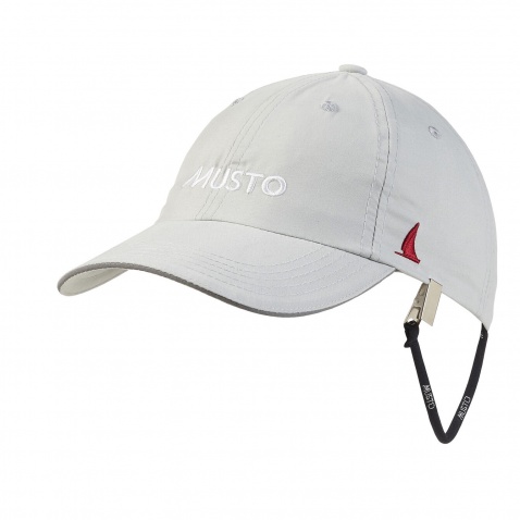 Šiltovka MUSTO ESSENTIAL Fast dry crew - barva:  platinum (PL)