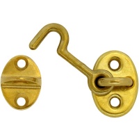 Zámok háčikový zlatý, d.41 mm